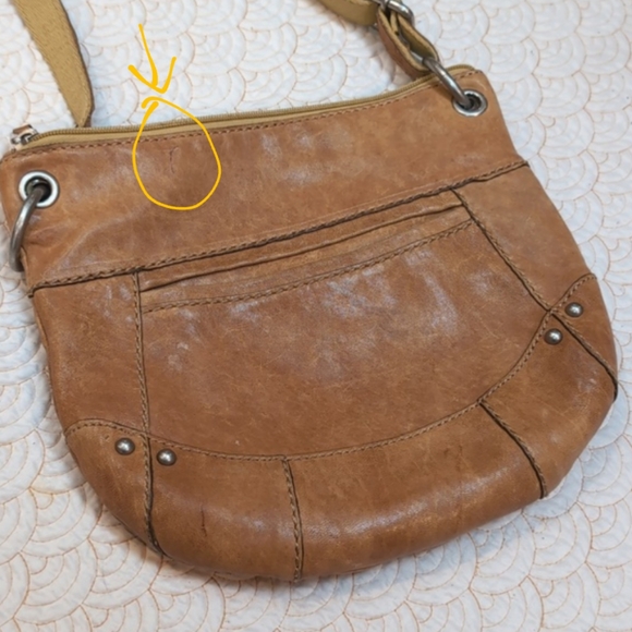 Fossil Leather Crossbody Purse - Picture 16 of 16